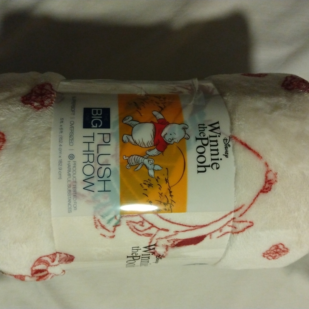 Disney Winnie the Pooh Blanket and Plush Set - Picture 12 of 16